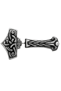 Viking-inspired Thunderstick Earring With Intricate Designs