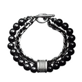 Jewelry / Cool Stainless Steel Bracelet With Stones / Rock Style Alloy Bracelet