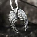 Angel Wings Stainless Steel Pendant