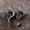 Octopus Tentacle Stainless Steel Earrings
