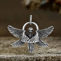 Praying Angel Wings Stainless Steel Pendant