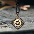 Rune Totem Sterling Silver Viking Pendant