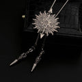 Sun and Arrow Western Cowboy Alloy Bolo Tie