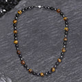 Tiger Eye Stone ���s Bead Necklace