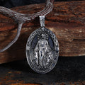 Virgin Mary Stainless Steel Religion Pendant