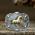 Western Style Mustang Zinc Alloy Belt Buckle